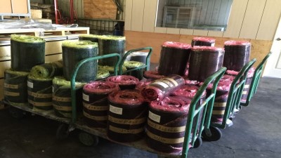 Pending shipment of rubber products